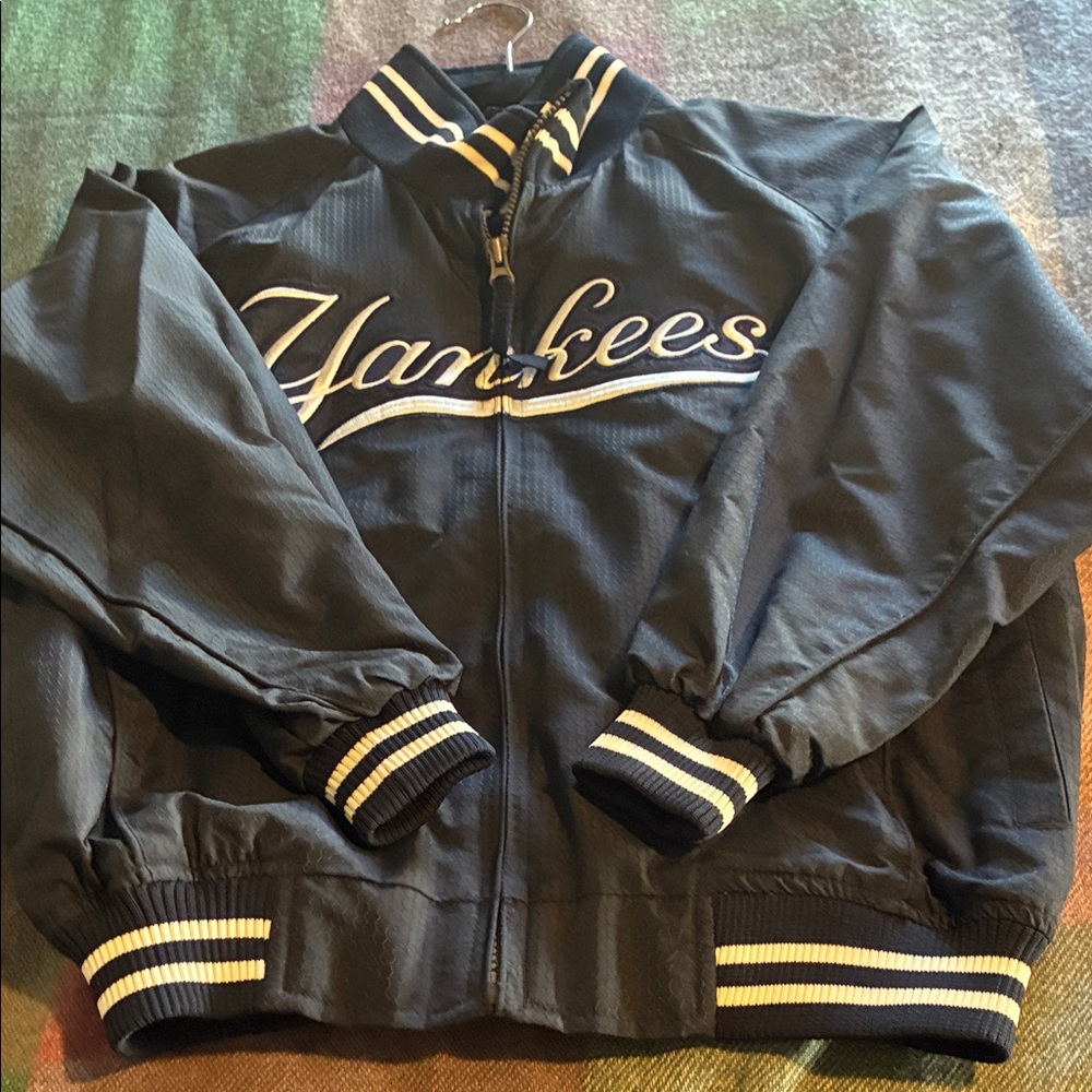 Navy Yankees Kids Bomber Jacket
